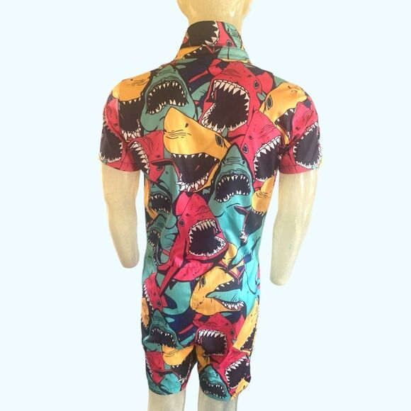 Shark Attack Romper - Picture 10 of 12